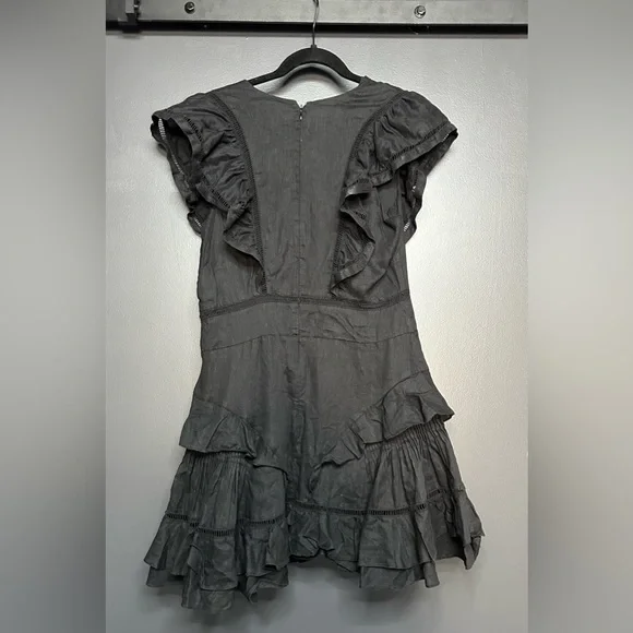 NEW Isabel Marant Etoile Audrey Dress Black 40 L - Picture 6 of 6